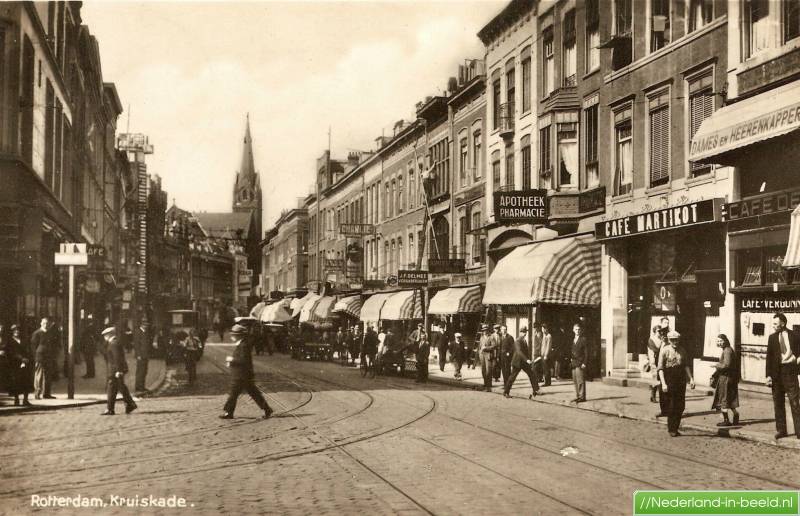Rotterdam > Kruiskade luchtfoto's / foto's Nederlandinbeeld.nl