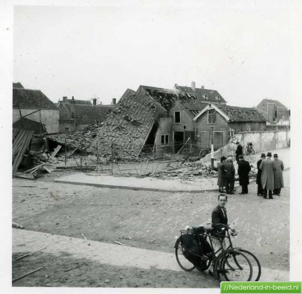 Vlaardingen > Hoogstraat luchtfoto's / foto's Nederlandinbeeld.nl