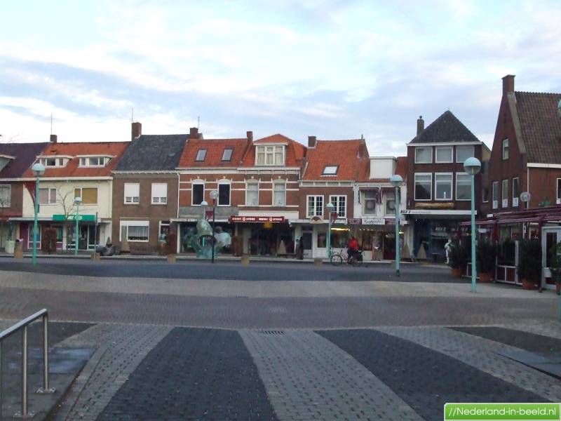 Luchtfoto's Oostburg / foto's Oostburg Nederlandinbeeld.nl